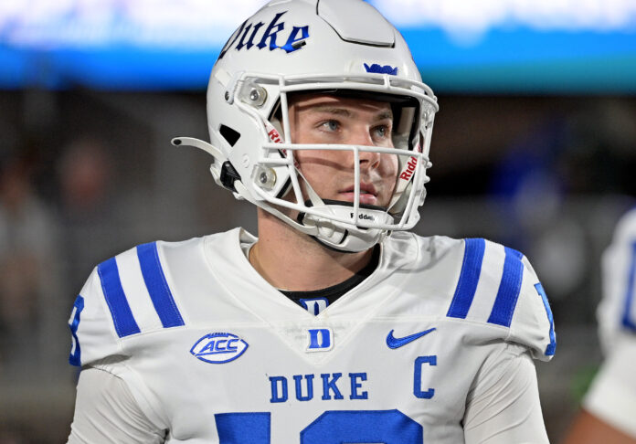 Former Duke QB Riley Leonard transferring to Notre Dame