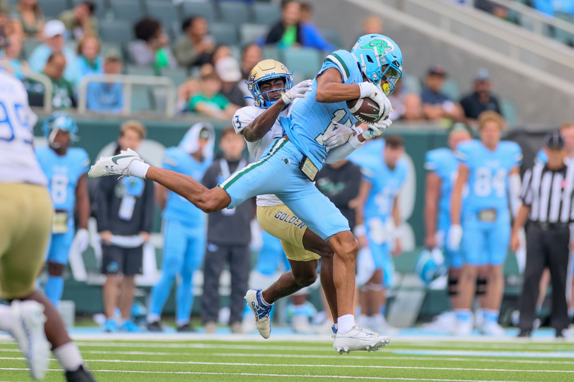 The Tulane Green Wave and Virginia Tech Hokies will battle it out with several marquee players missing in action during the Military Bowl on Wednesday.