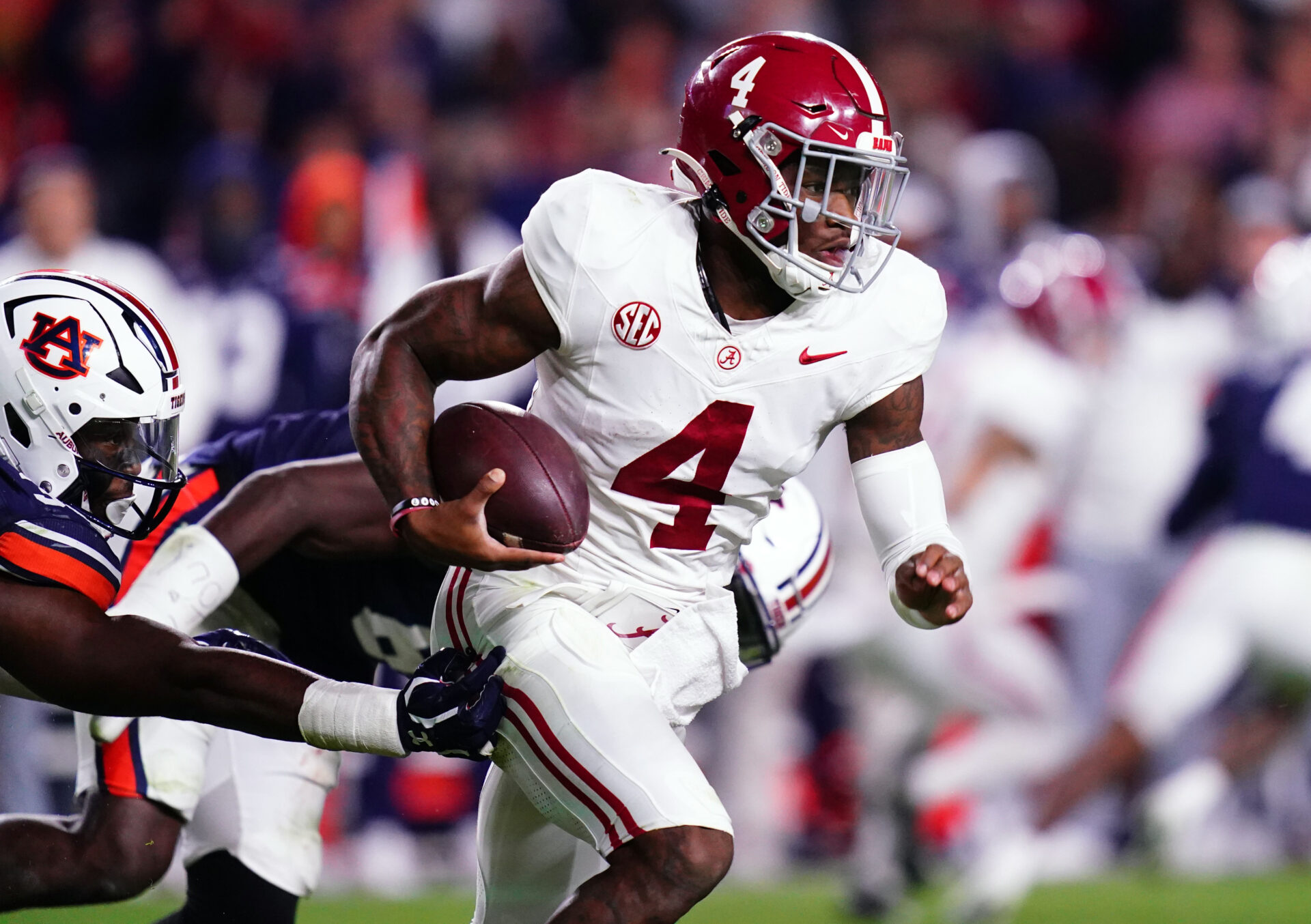 Could the College Football Playoffs witness Alabama get left out for a second straight year? A dive into what the Crimson Tide is facing in the SEC title game.