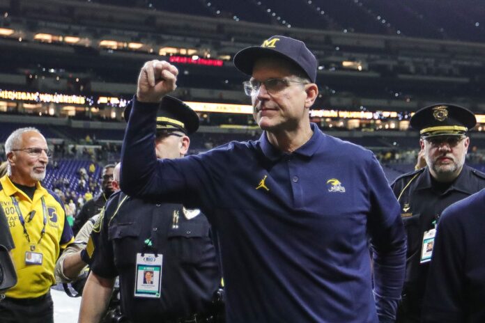 Michigan is readying a mega contract extension for Jim Harbaugh with rumors circling that the head coach is ready to return to the NFL.