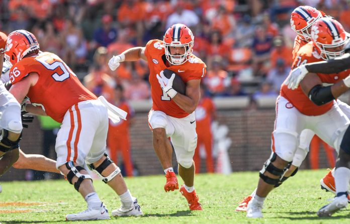Will Shipley suffered a knee injury against Kentucky in the Gator Bowl, clouding the decision around whether or not he'll turn to the NFL Draft in April or return to Clemson.