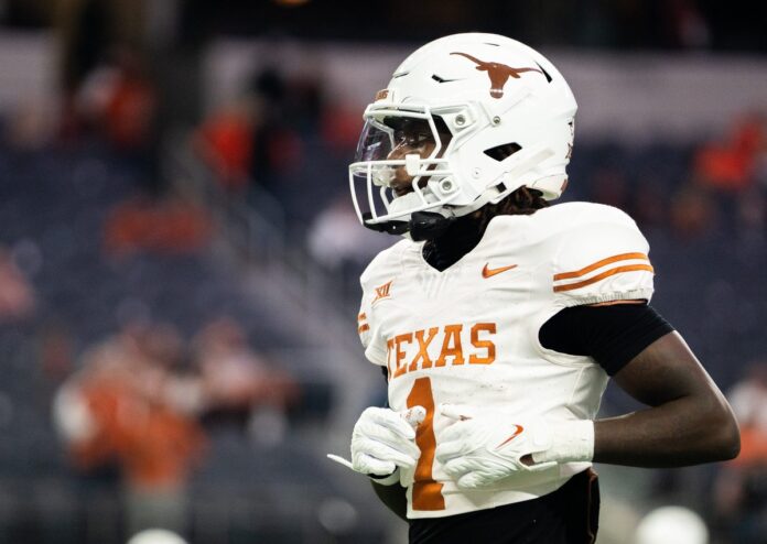 Xavier Worthy suffered an apparent injury during the Big 12 Championship Game against Oklahoma State. His status for the Longhorns' bowl game is in jeopardy.