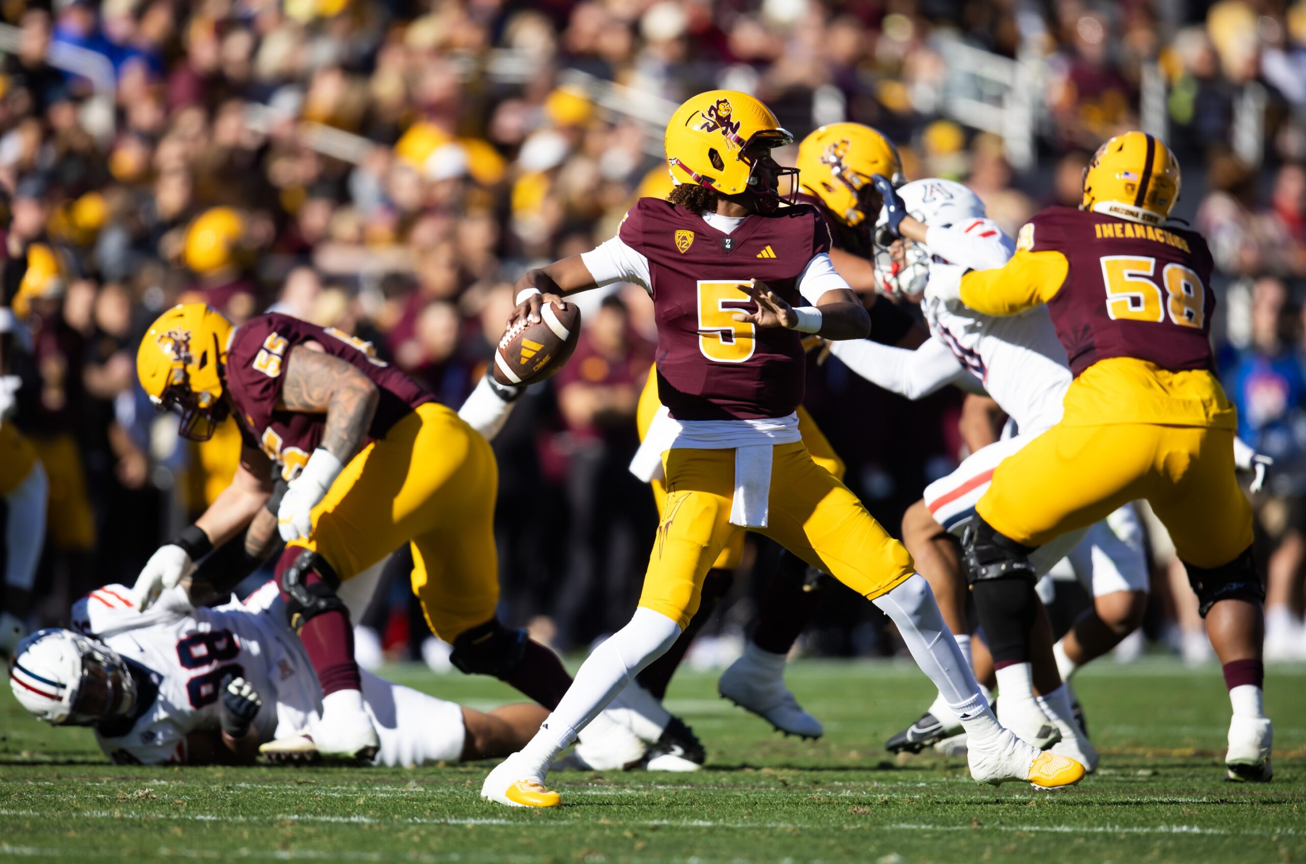 Arizona State's Jaden Rashada could play in Territorial Cup