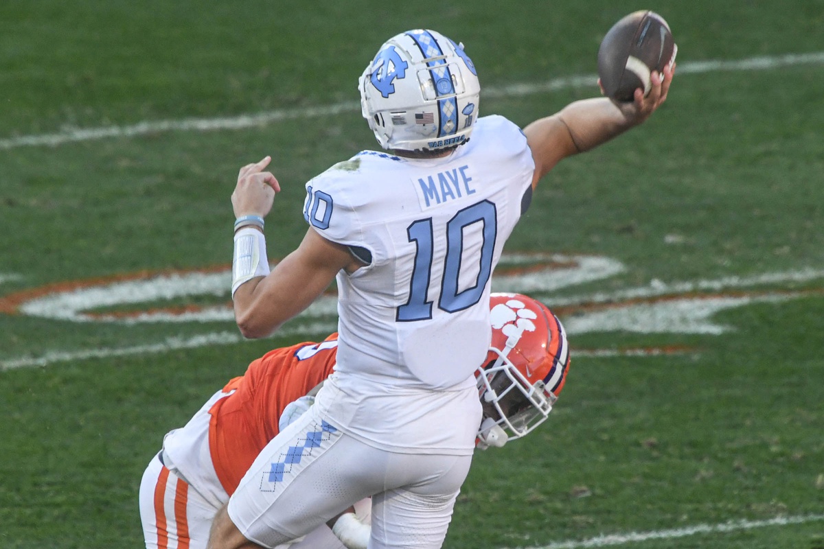 Is North Carolina QB Drake Maye Playing Today?