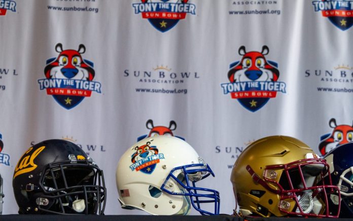 The announcement for the teams playing in the Tony the Tiger Sun Bowl game was announced at the Sunland Park Race Track and Casino on Dec. 3, 2023. The Sun Bowl will be played on Dec. 29, 2023 at the Sun Bowl.