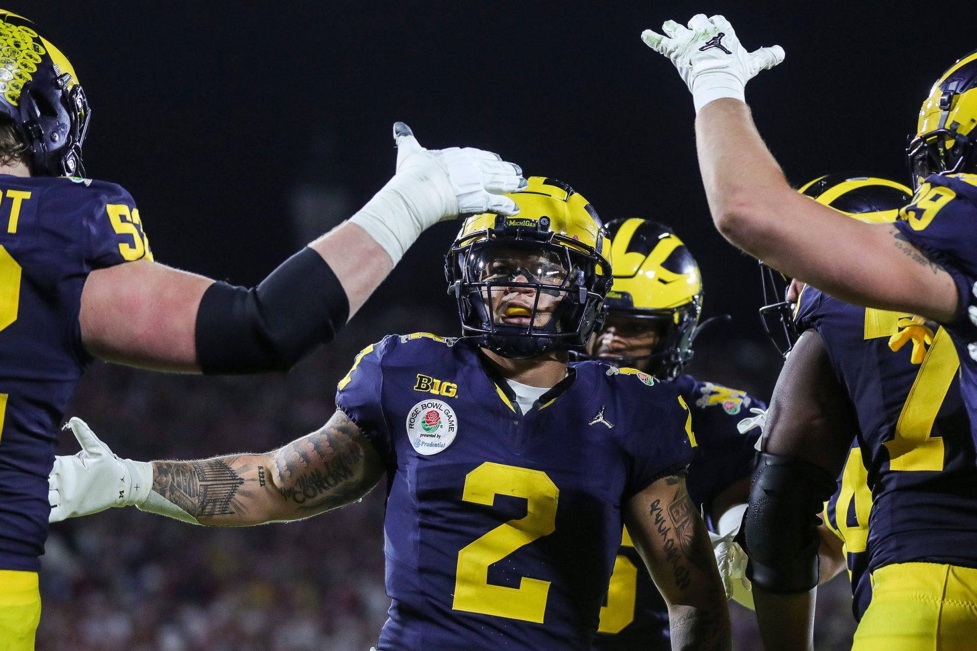 Blake Corum Rushes To Michigan History, Setting New Wolverines Rushing ...