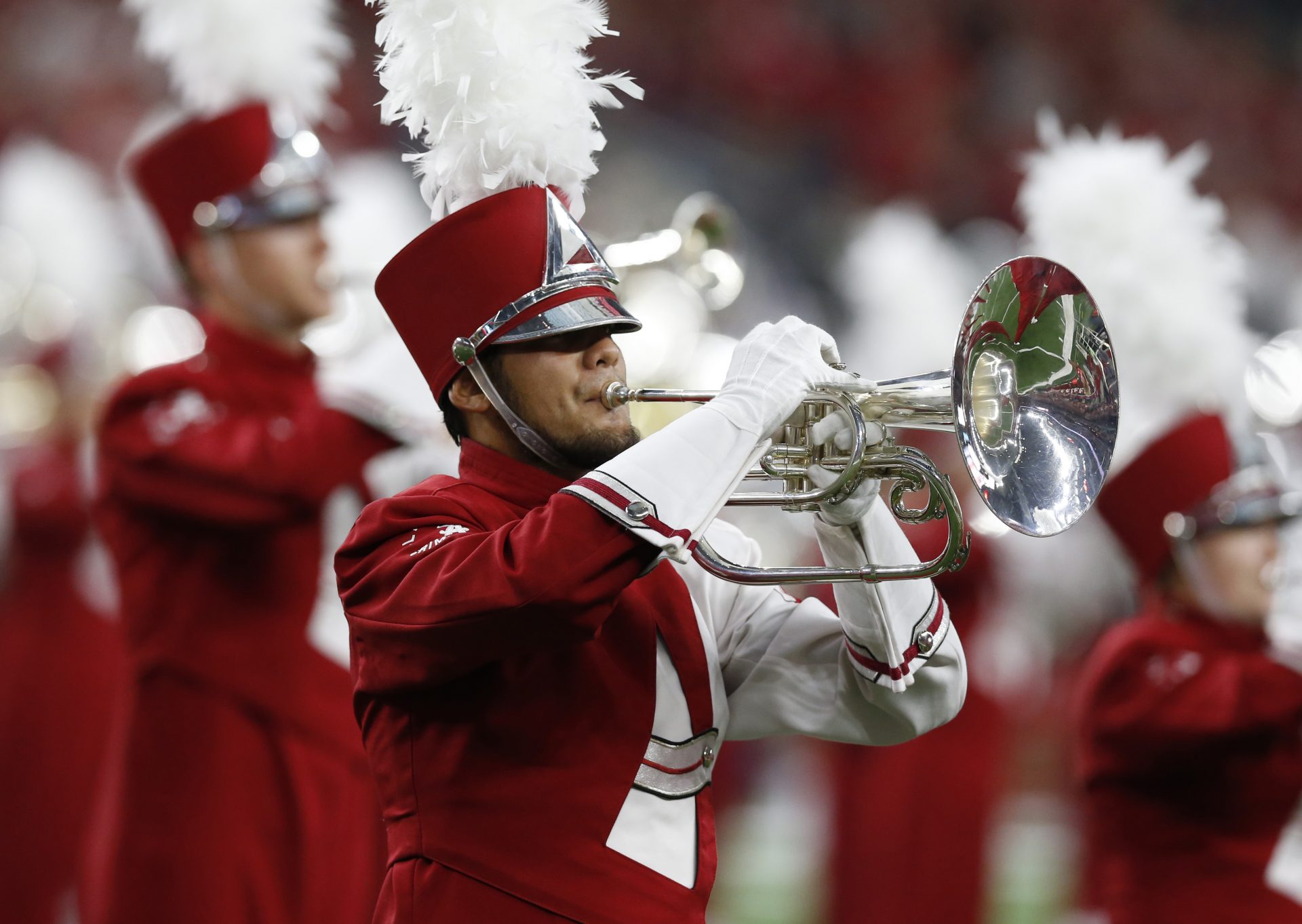 How big is the Million Dollar Band, Alabama's marching band, one of the most well-known and recognizable marching bands in college sports?