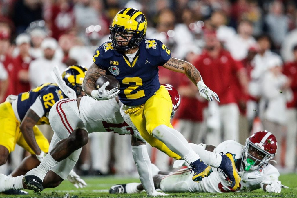 The Two Sides Of Michigan Wolverines Running Back Blake Corum