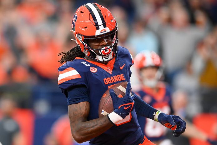 Leading returning receiver Damien Alford has been dismissed from the Syracuse program, leaving many to question what their receiving corps will look like in 2024.