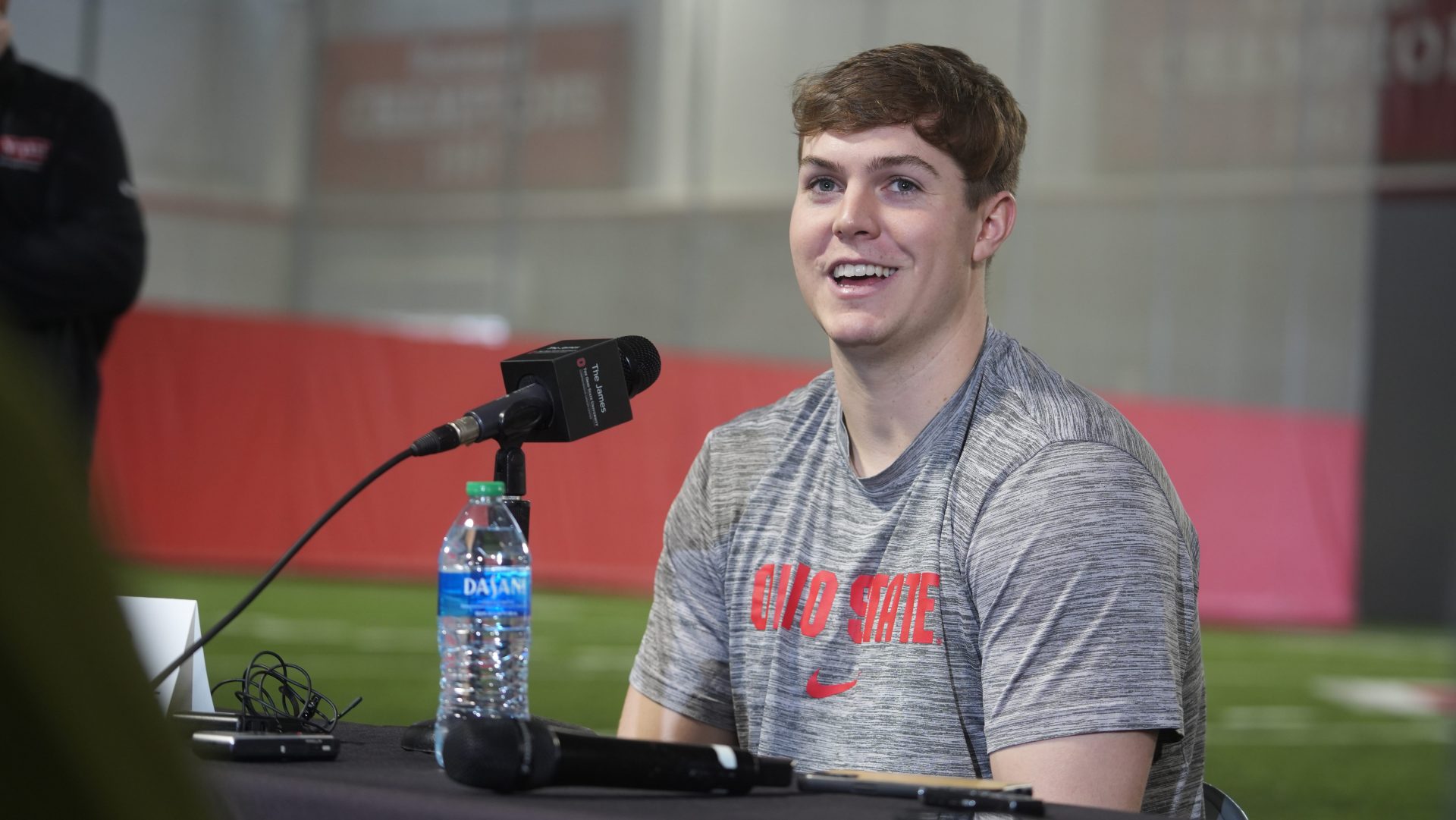 Speaking highly of Will Howard, Kansas State TE Ben Sinnott spoke to what Ohio State fans can expect of their new signal-caller in 2024.