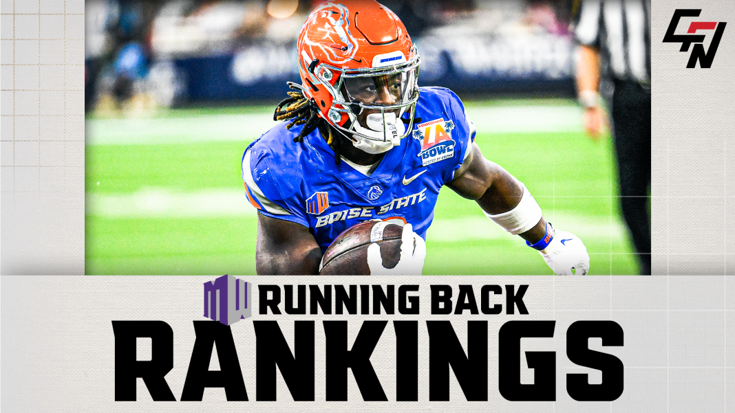 2024 Mountain West RB Rankings Who Battles for No. 2 Behind Ashton