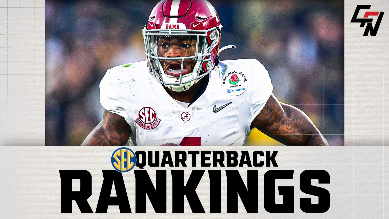 2024 SEC QB Rankings Led by Alabama's Jalen Milroe