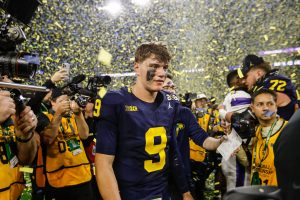 J.J. McCarthy's College Stats: From QB Battle to A Natty