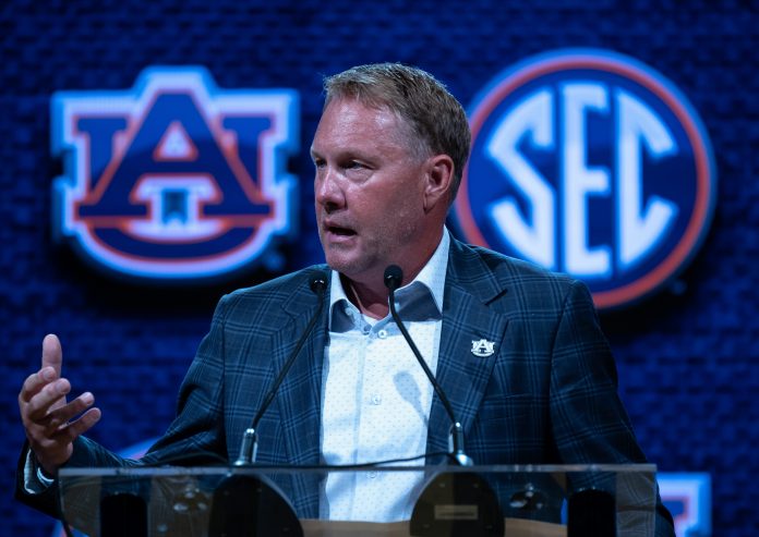 3 Things We Learned From Auburn Head Coach Hugh Freeze at SEC Media Days