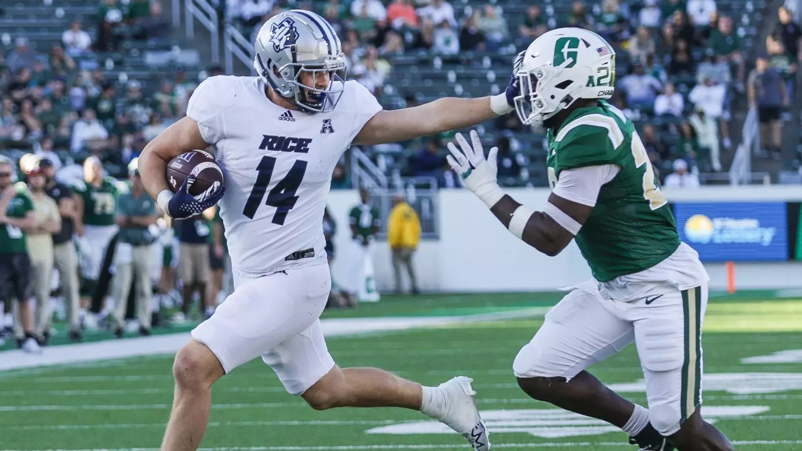 2024 AAC TE Rankings: Charlotte's Colin Weber, Rice's Boden Groen Dominate Defenses