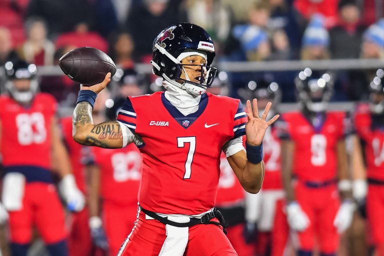 The Conference USA QB Rankings are led by Liberty's Kaidon Salter, who continues to pace the field despite the recent uptick in play from Hunter Watson.