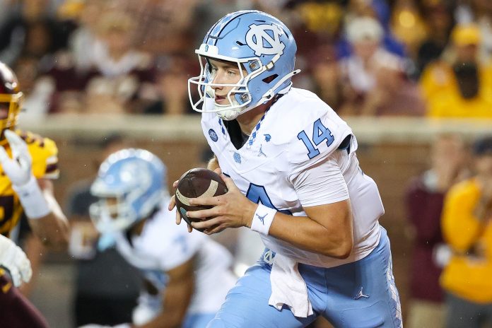 The North Carolina Tar Heels lost their starting quarterback in the third quarter against Minnesota, but what's the latest on the injury to Max Johnson?