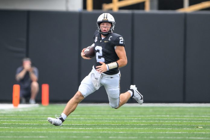 Diego Pavia is a legend with two programs now, after leading Vanderbilt to a historic upset over Virginia Tech in his debut performance with the Commodores.