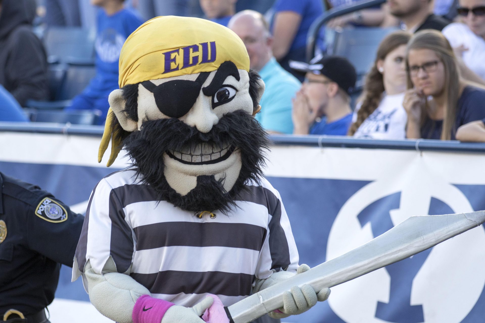 East Carolina Pirates Mascot History