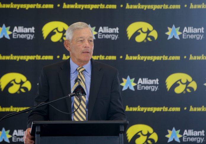 Iowa Hawkeyes head coach and an assistant are suspended for Week 1 of the 2024 college football season.