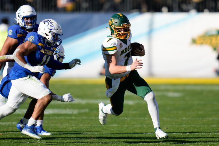 Could North Dakota State Bison quarterback Cam Miller be the next FCS-to-NFL success story? Learn about Miller's background and talented achievements.