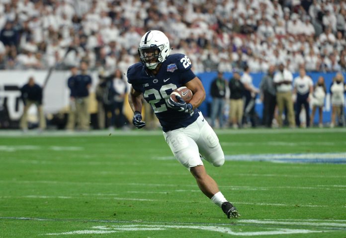 Relive Saquon Barkley's electrifying college career in Happy Valley, where he became a dominant force who left a lasting legacy in football history.