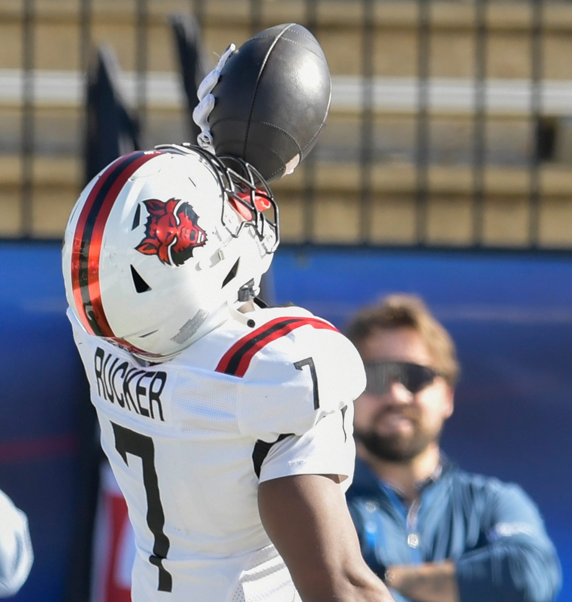 Corey Rucker hauled in a miraculous game-winning touchdown for Arkansas State, and he headlines the Sun Belt Players of the Week for the opening week of 2024.