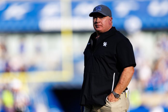 Mark Stoops took to the podium to talk the state of affairs within the Kentucky Wildcats program and their latest trip to Oxford to take on Ole Miss.