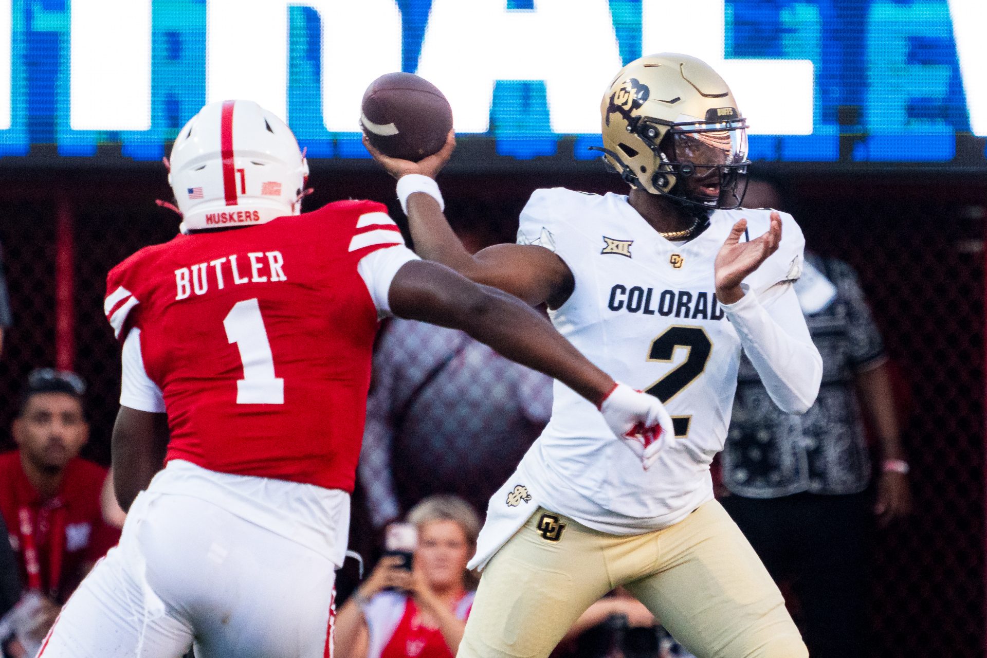 Shedeur Sanders was seen exiting the field early for Colorado against Nebraska, putting his status for next week's game against Colorado State in jeopardy.