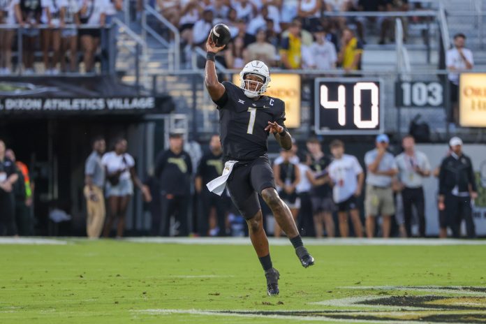 UCF faces TCU in a Big 12 matchup, as both teams look to make their mark in the newly reshaped conference. Who has the upper hand in our UCF vs. TCU prediction.