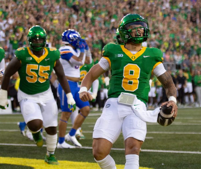 For the first time, the Ducks and Beavers face off in a September matchup. Discover the best bets in our Oregon vs. Oregon State prediction.