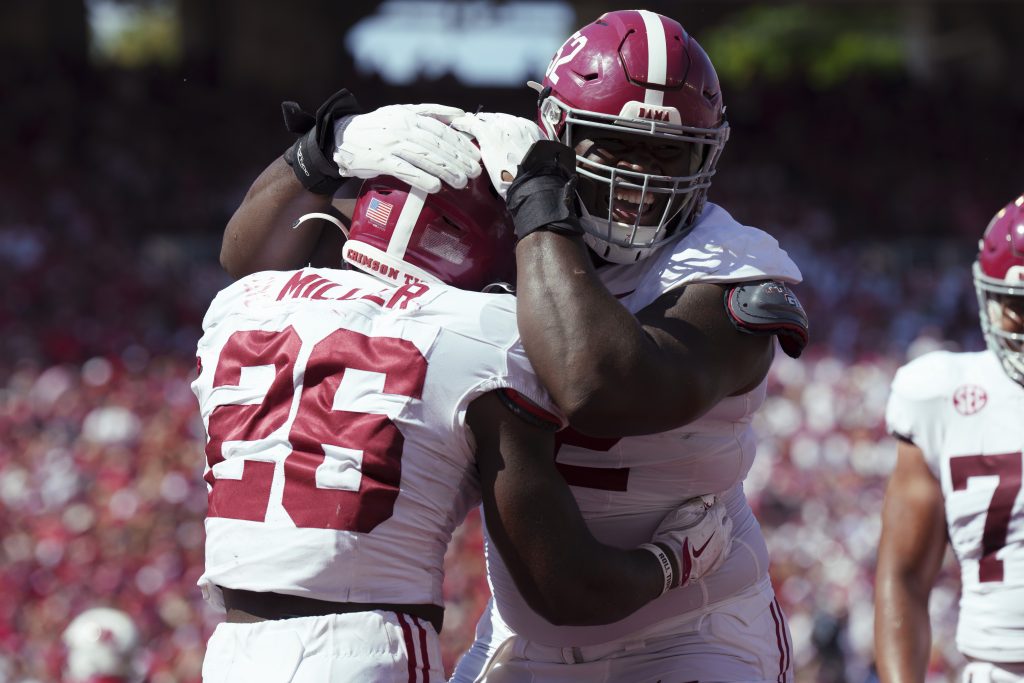 vs. Alabama Line Movement Pushes 'Bama to Favorite