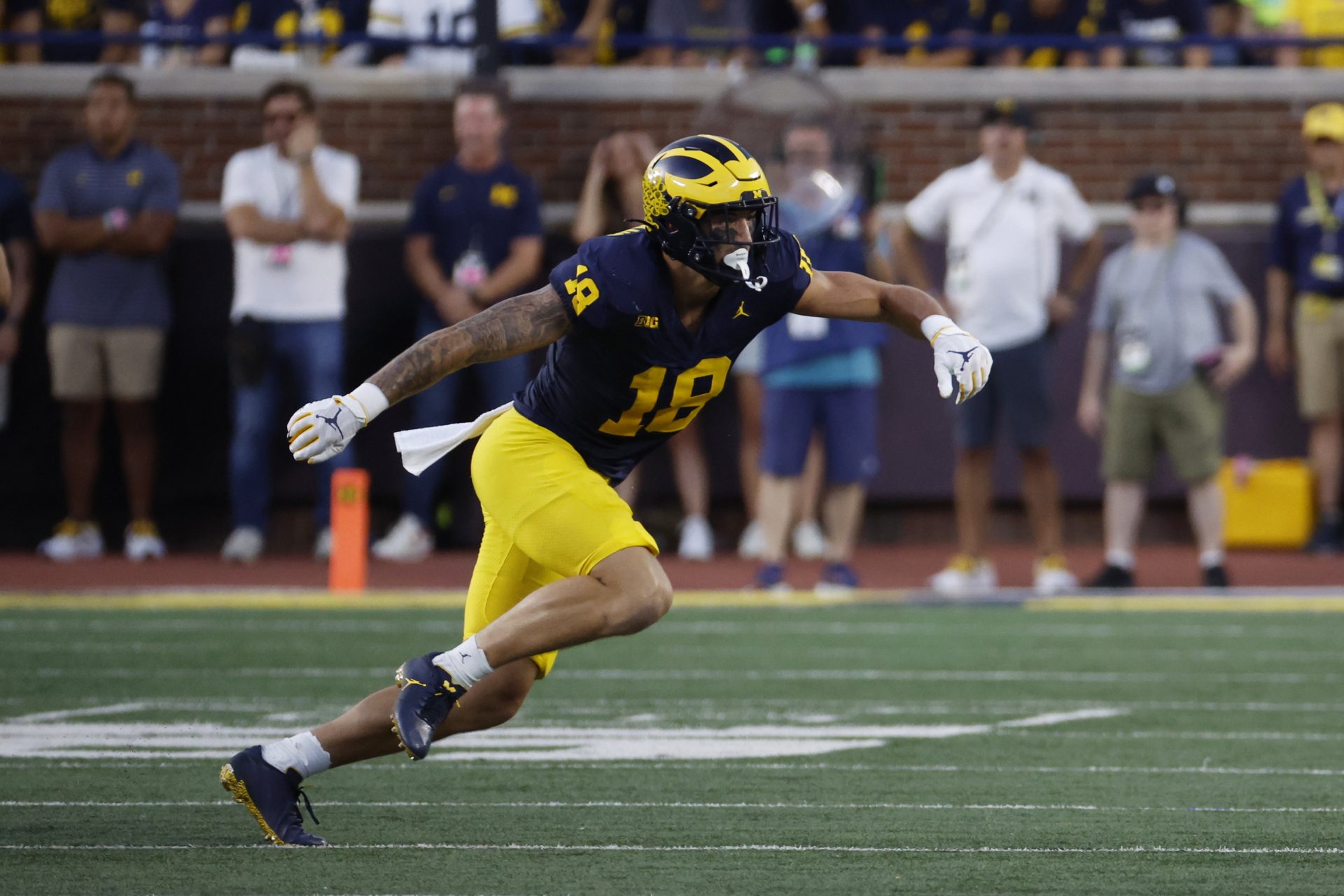 Colston Loveland Injury: Latest on Michigan TE's Status Against Minnesota