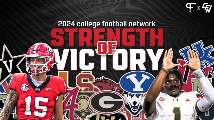 CFN's Strength of Victory aims to quantify just how good your favorite team's victories are this season. Find every team's ranking from 1 to 134 in 2024.