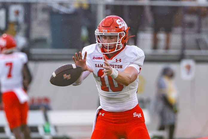 Though the Bearkats are expected to be strong favorites in this CUSA matchup, our Sam Houston vs. FIU prediction hinges on the status of Hunter Watson's health.