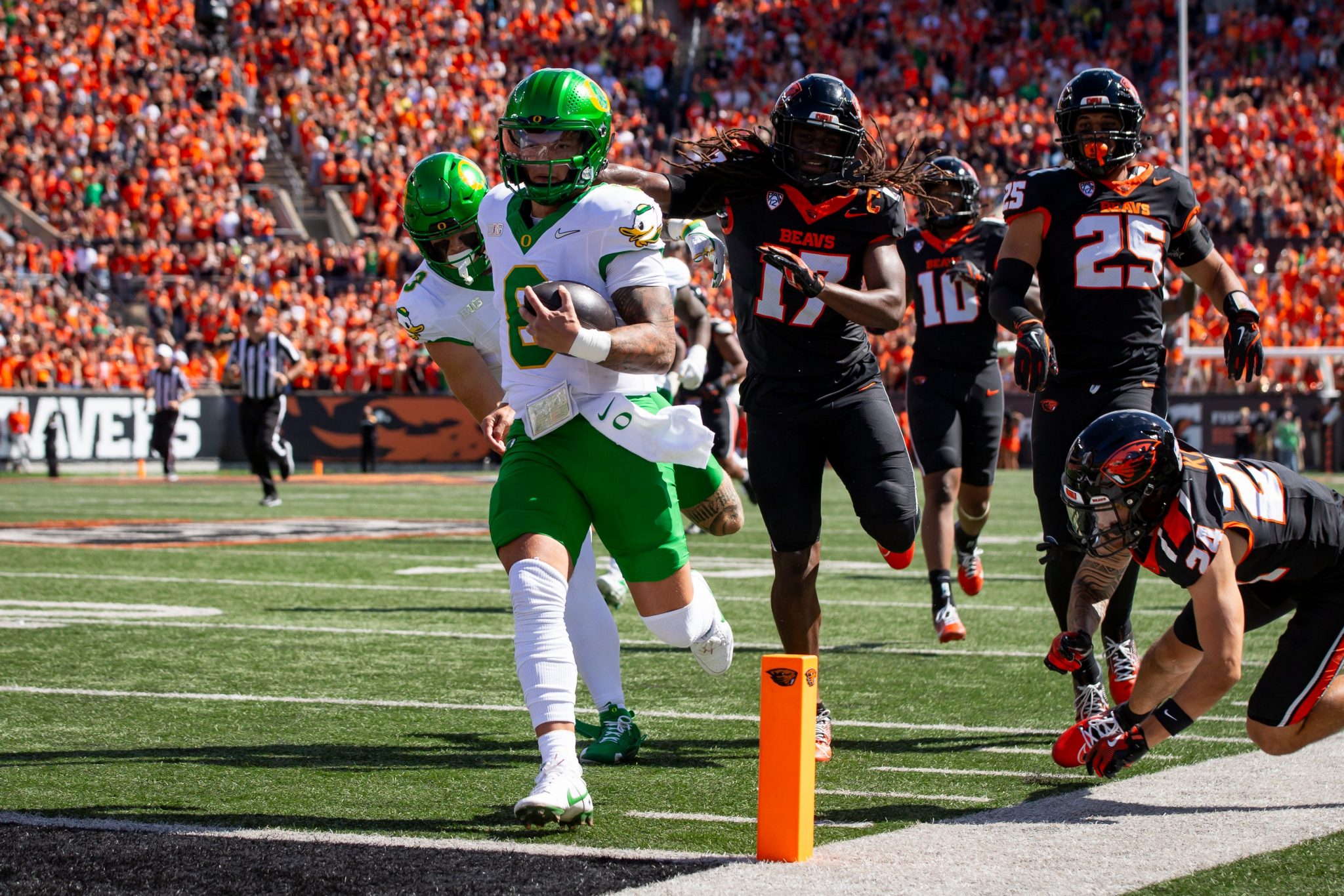 Ohio State vs. Oregon Prediction Dillon Gabriel, Ducks Defy Odds?