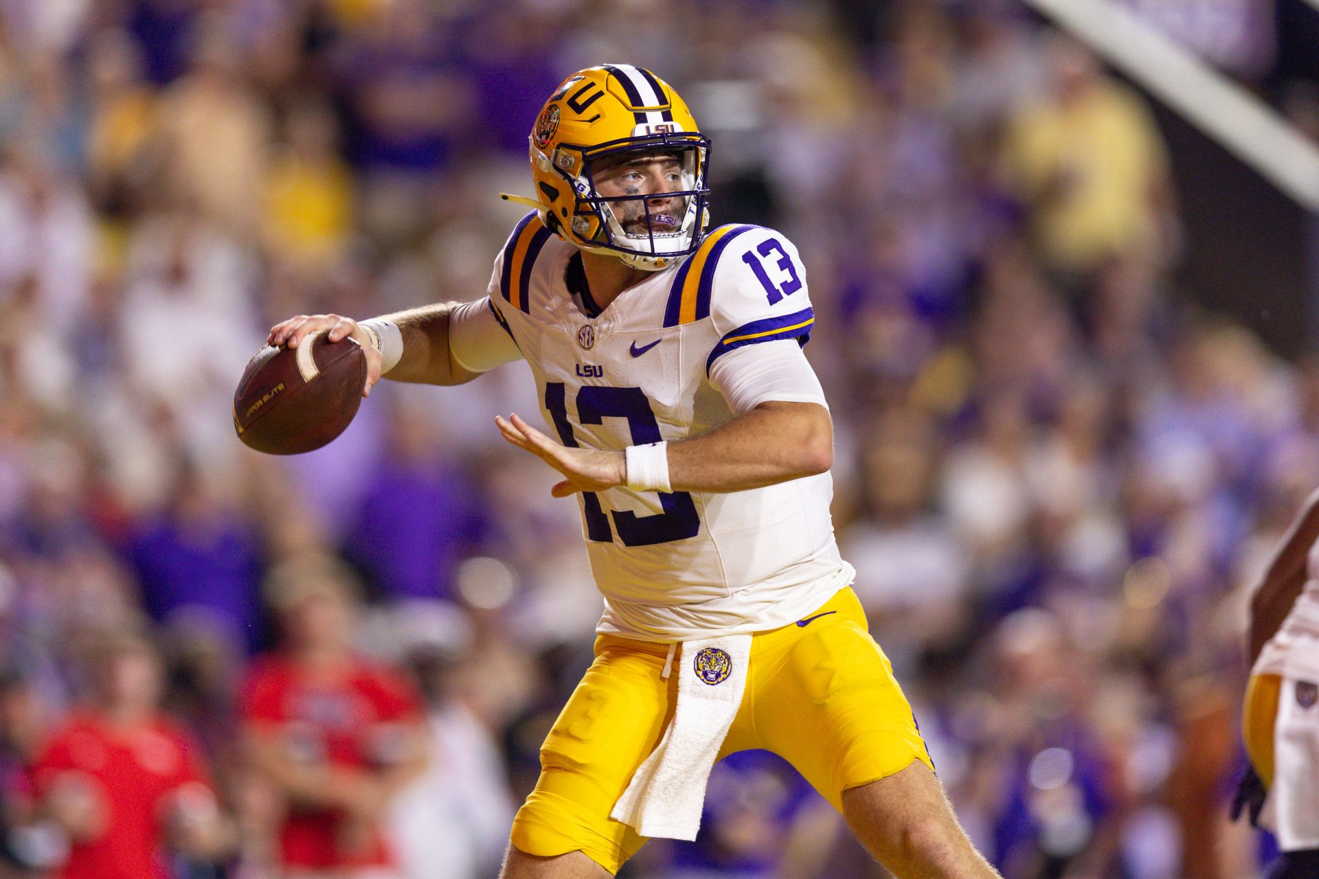 LSU vs. Arkansas Prediction Garrett Nussmeier Too Powerful