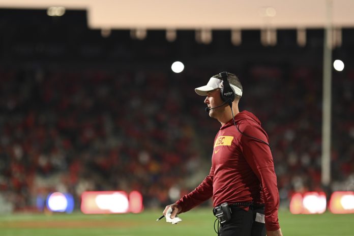 Both the Scarlet Knights and Trojans are on three-game losing streaks, but only one coach is fighting to keep his job. Here's what to expect in our Rutgers vs. USC prediction.