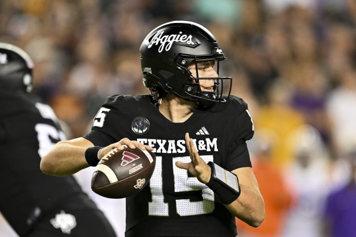 The latest updates from Texas A&M head coach Mike Elko gave more indication around Conner Weigman's benching, but did he clarify who's starting in Week 10?