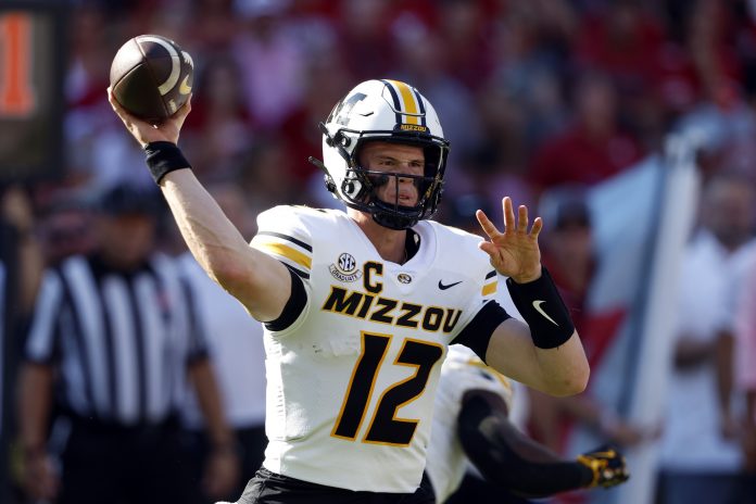 Brady Cook was injured 2 weeks ago, but after trying to play against Alabama in last week, his status for Missouri's Week 11 game against Oklahoma is in doubt.