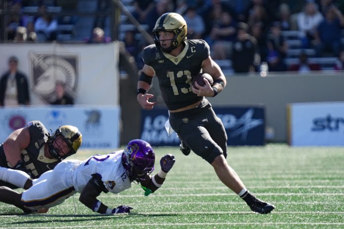 Bryson Daily was a surprise scratch in Week 10, but all signs point to his return in Week 11. However, there is cause for concern as he may not play the whole game for Army.