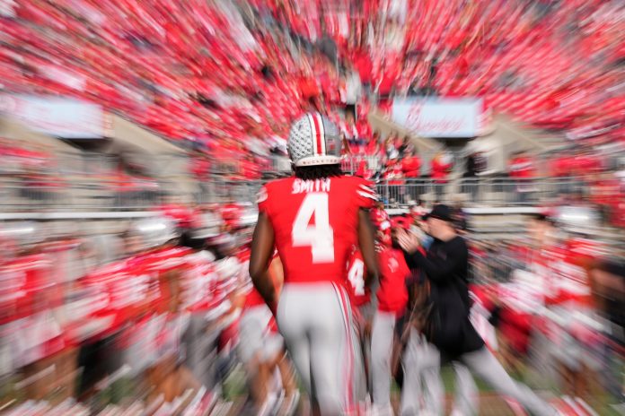 The Ohio State draft prospects are plentiful, even those that have to wait until the 2026 or 2027 NFL Drafts like Carnell Tate and Jeremiah Smith, respectively.