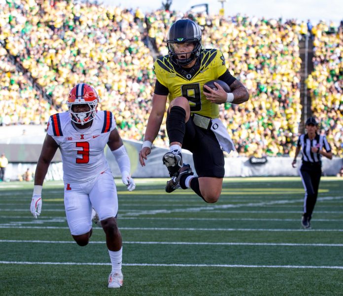 A victory on Saturday would boost the Ducks' odds of an undefeated season to over 75%. Dive into our Oregon vs. Michigan prediction to see if we believe they can pull it off.