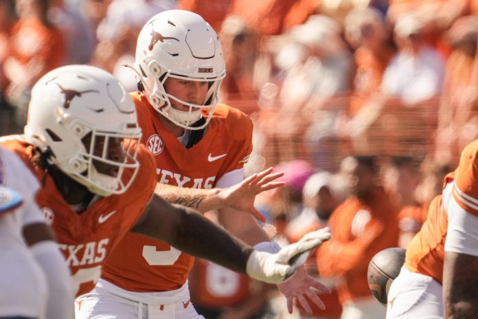 Could the Longhorns be on upset alert against the Razorbacks in Week 12? Dive into our Texas vs. Arkansas prediction for the latest odds & a score forecast.