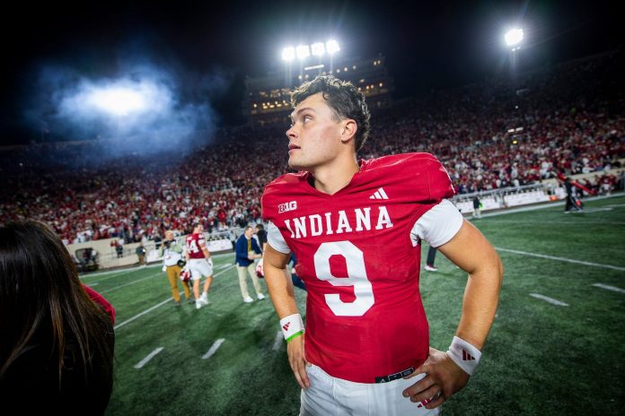 The top 10 2025 NFL Draft QB Rankings feature Indiana QB Kurtis Rourke, who continues his ascension among the group, sitting at No. 6 at Week 13.