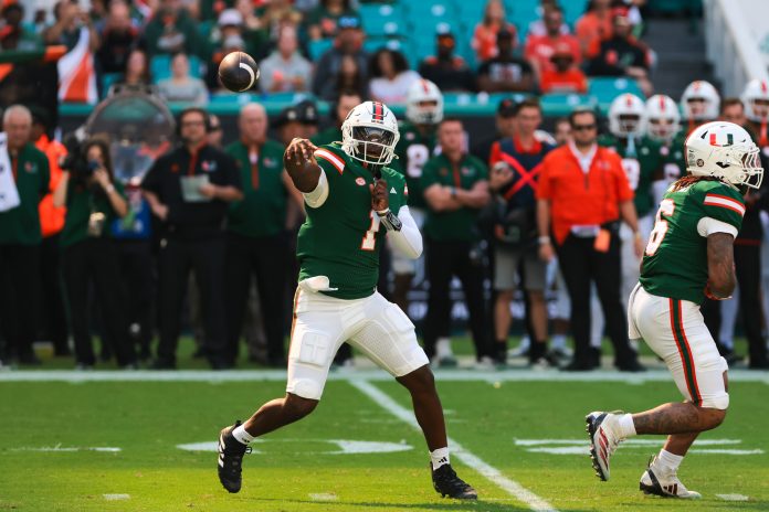 This Miami (FL) vs. Syracuse prediction highlights two explosive but turnover-prone offenses, setting the stage for what could be the game of the day.