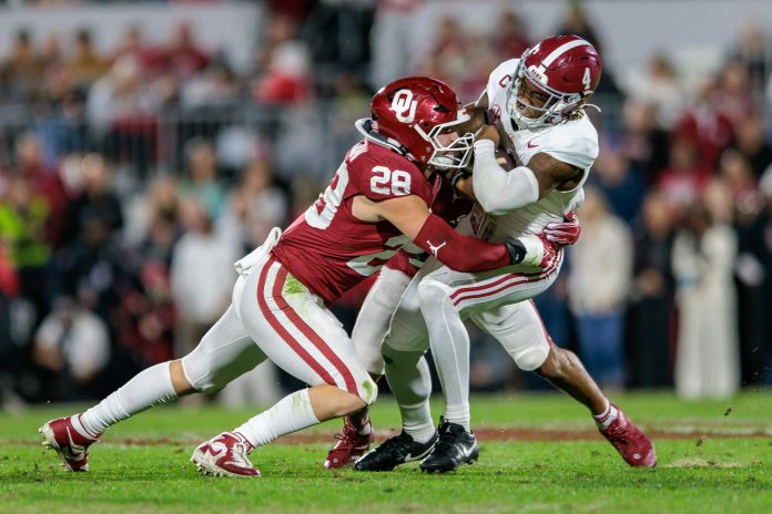 Alabama suffered a crushing defeat at the hands of Oklahoma in Week 13, dashing their hopes of an SEC Championship, though their playoffs odds remain alive.