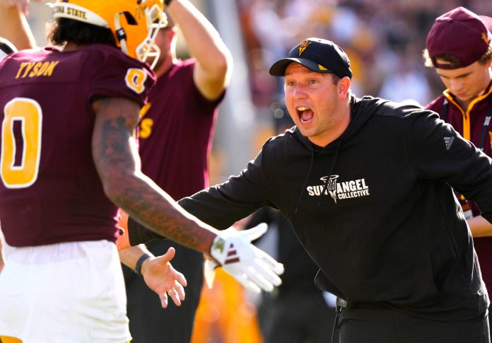 The Sun Devils secured their ticket to the Big 12 Championship Game. Now, it's win to get in to the College Football Playoffs, just like it's lose and they're out.