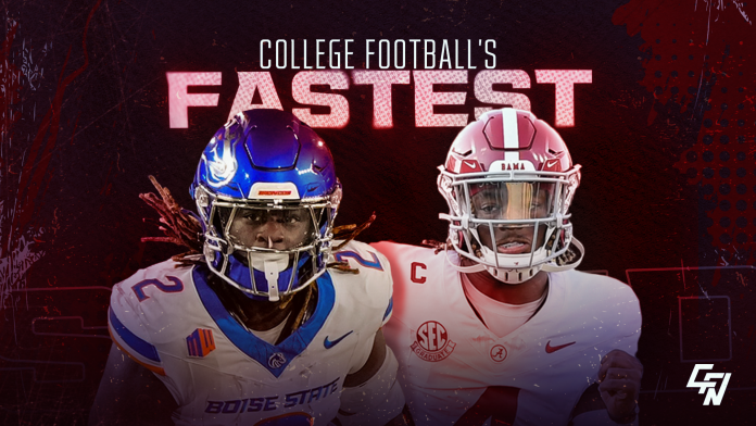 Using advanced player-tracking software, we take a look at the fastest players who dominated the highlight-reels during the 2024 college football season.