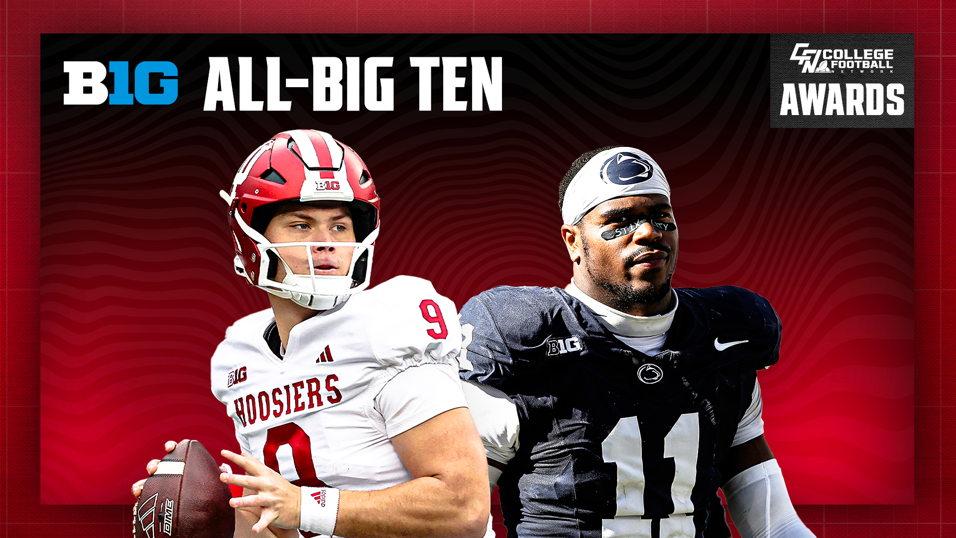 The best of the best on our All-Big Ten team for the 2024 season are headlined by the four teams that represent the conference in the College Football Playoffs.